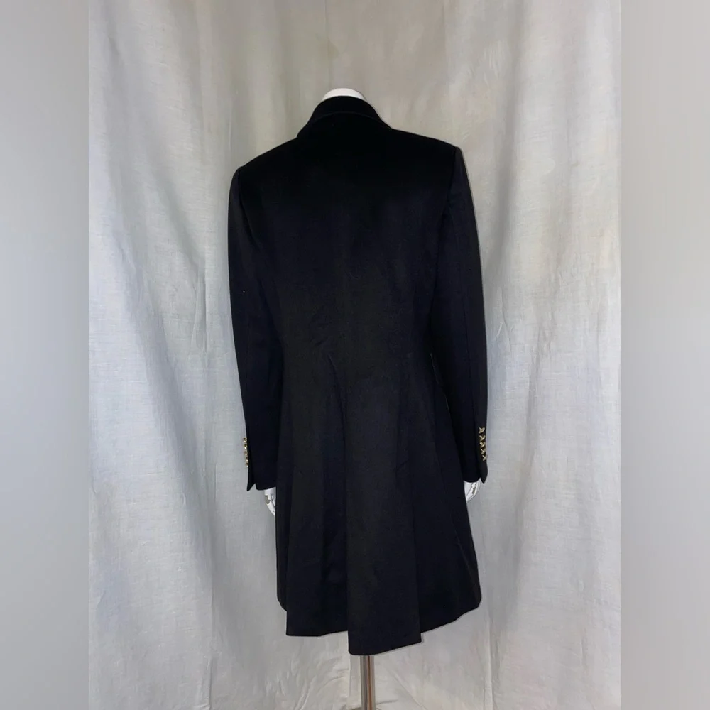 Loro Piana Capolavoro Double Brested Jacket Size 46IT 12US Style 397204 NEW BLK - Picture 10 of 10